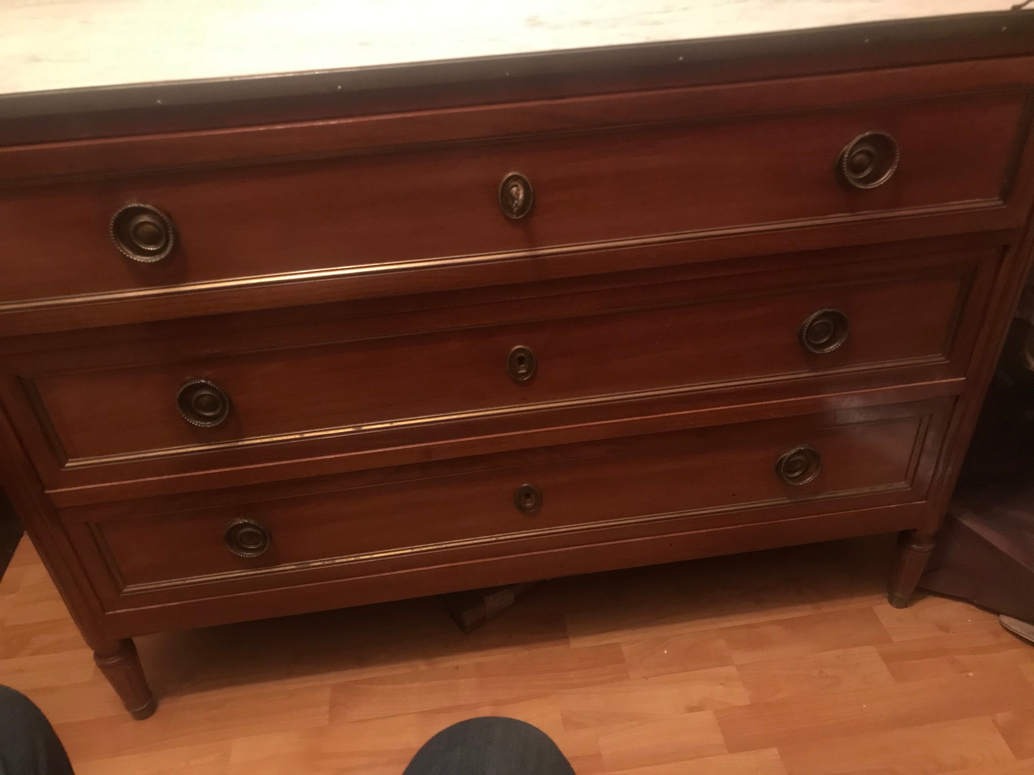 Louis XVI Mahogany chest of drawers