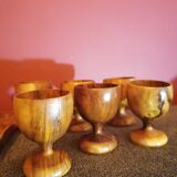 Coquetiers bois ensemble