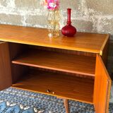 Vintage Scandinavian teak sideboard, 1970s