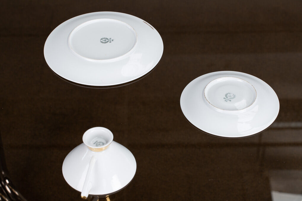 Cup and saucers Bavaria Germany 1950