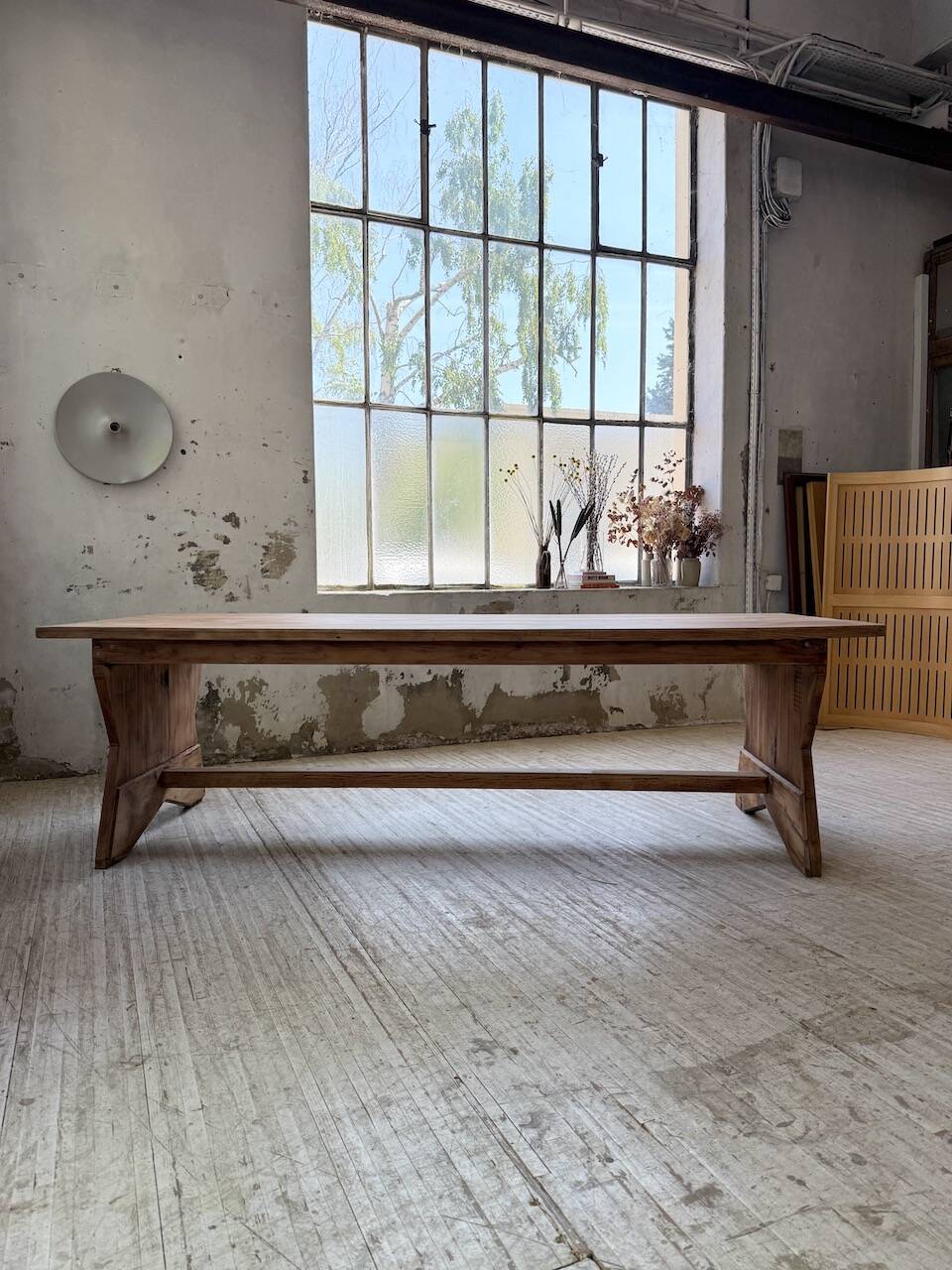 2.5m5 XL pine farmhouse table