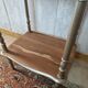 Sewing worker / Gold accent furniture