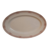 Sarreguemines oval dish