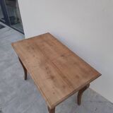 Antique Louis XV style side table with 2 drawers