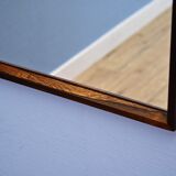 Miroir danois en palissandre, années 1960