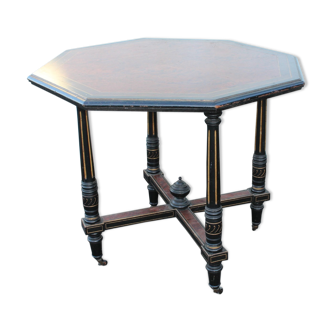 Amboyna wood table