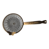 Antique vide-poche in Sèvres crystal and chiselled brass - Butterfly