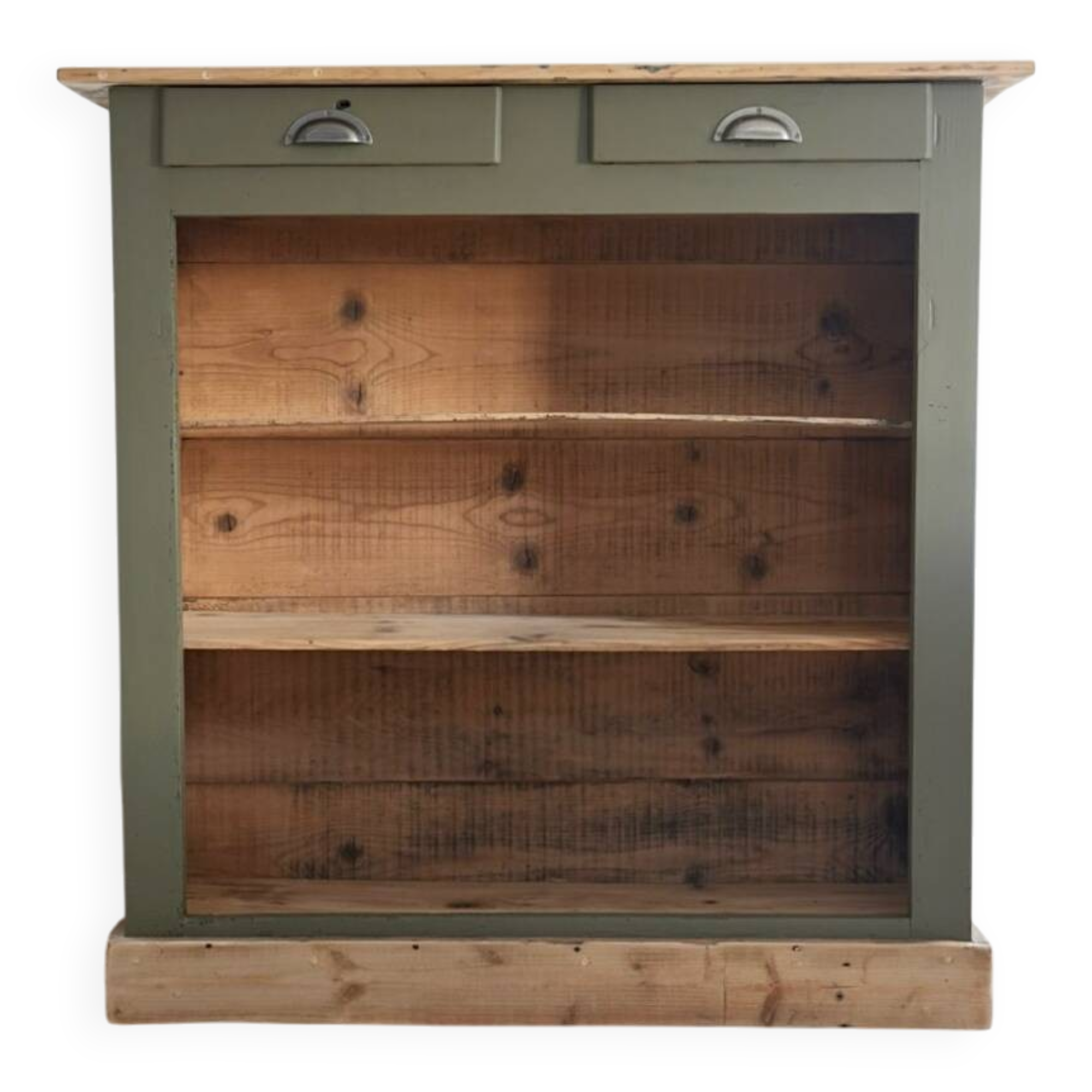 Parisian green museum buffet