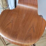 Chaise Arne Jacobsen Grand Prix en noyer Republic of fritz hansen