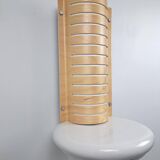 Pair of vintage 90s Strimma bent wood wall lights from Ikea