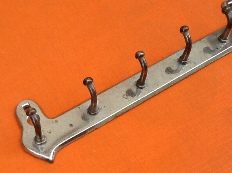 Towel rails in brass 1940s