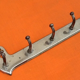 Towel rails in brass 1940s