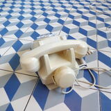 Socotel S63 dial phone Cream white