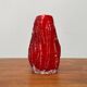 Vase en verre épais à écorce lourde allemand du milieu du siècle par Ingrid Glas, Allemagne, années 1960