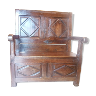 Chest bench Louis XIII