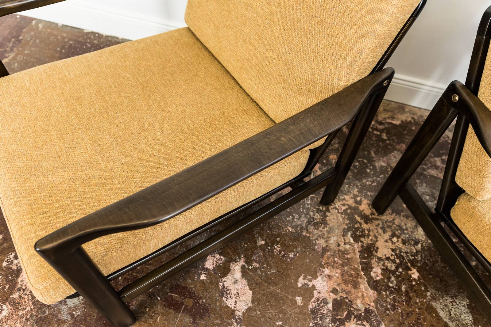 Fauteuils style Mid-Century de Zenon Bączyk, années 1960, lot de 2