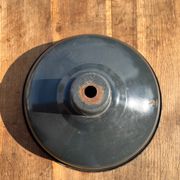 Industrial enamelled sheet metal lampshade