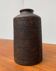 Brutalist vase from the mid-century German studio pottery by Gerhard Liebenthron, 1974.