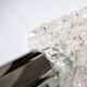 Pair of Targetti glass and chrome wall lights