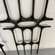 XXL wall sculpture in cast aluminium, 1970s Brutalist design.