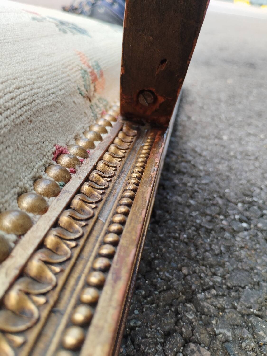 Pair of old Louis XVI style armchairs