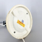 1970's Adjustable Metal Table Lamp in Creamy Colour, Hungary