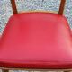Set of 6 vintage Scandinavian style chairs from the 50s