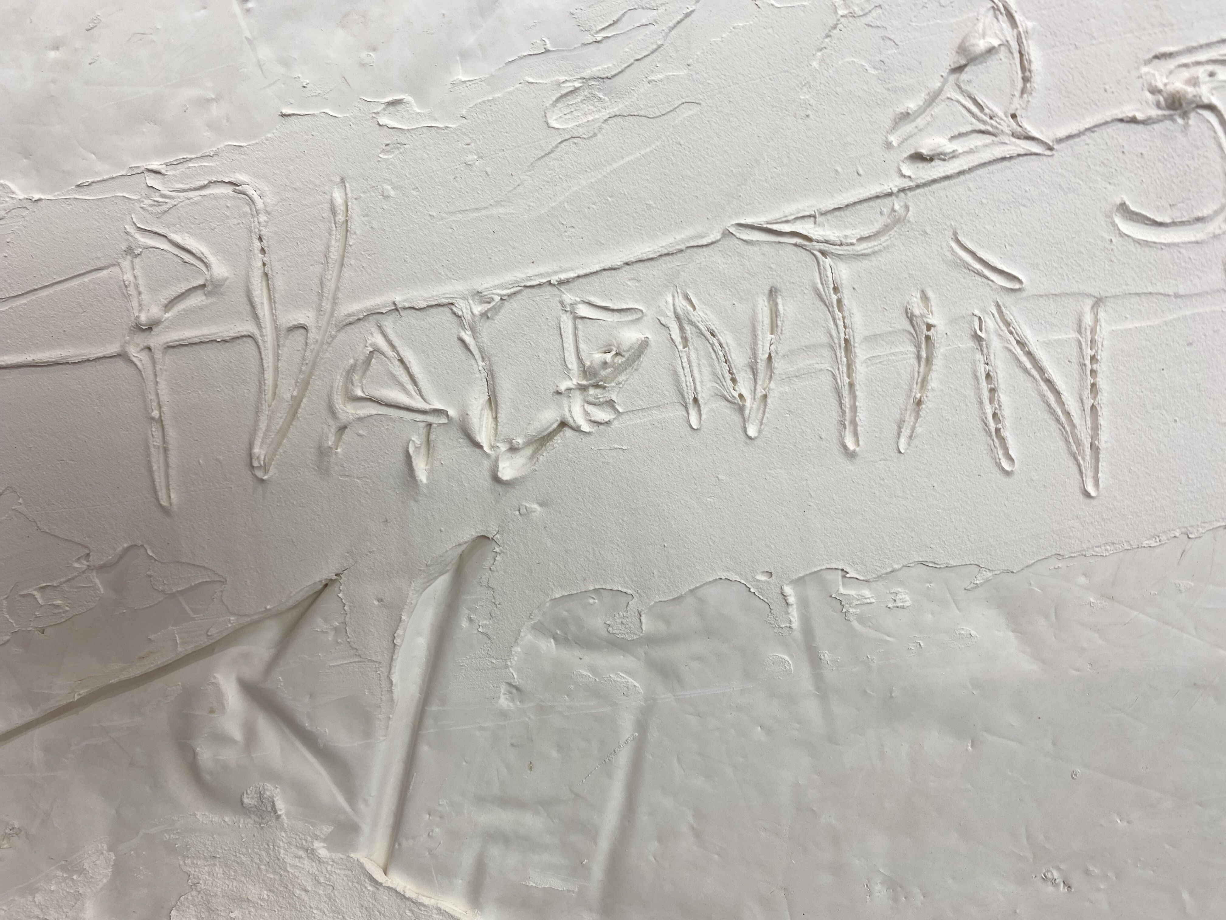 Stucco sculpture of " philippe valentin "