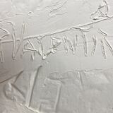 Stucco sculpture of " philippe valentin "