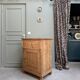 English jam cupboard in solid pine (renovated)