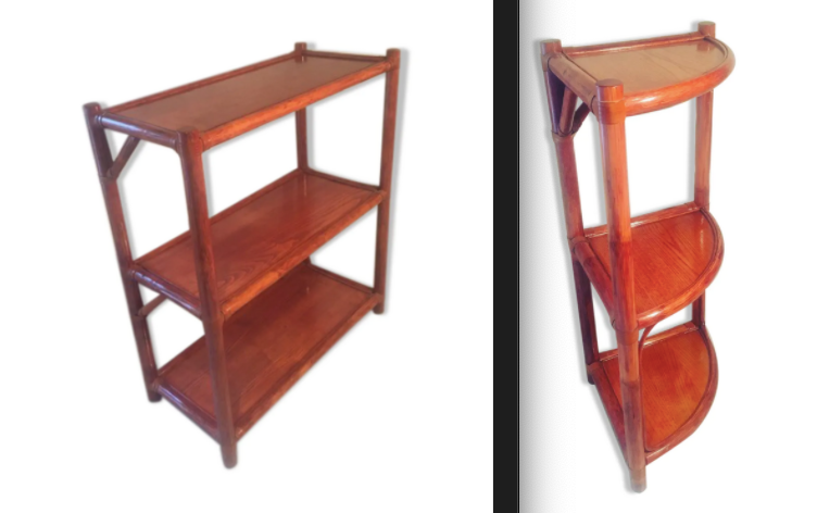 Lot of 2 rattan floorers by maugrion for roche bobois 1970/1980