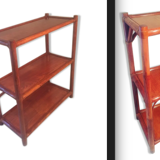 Lot of 2 rattan floorers by maugrion for roche bobois 1970/1980