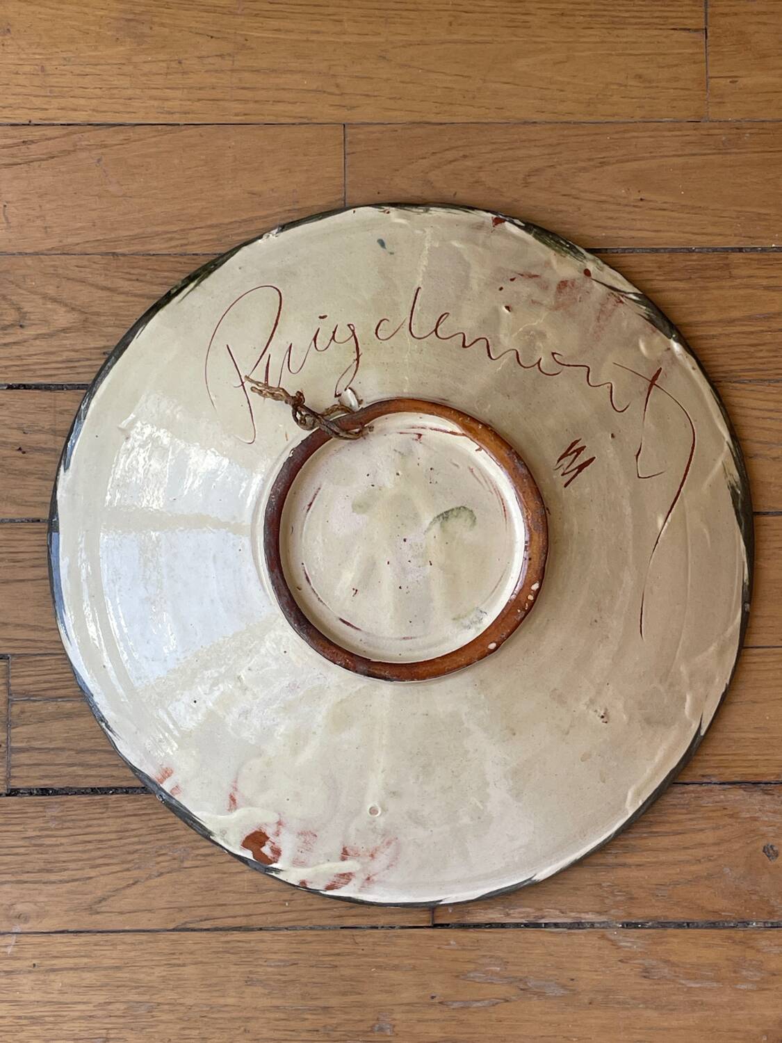 Puigdemont ceramic dish from the 60s