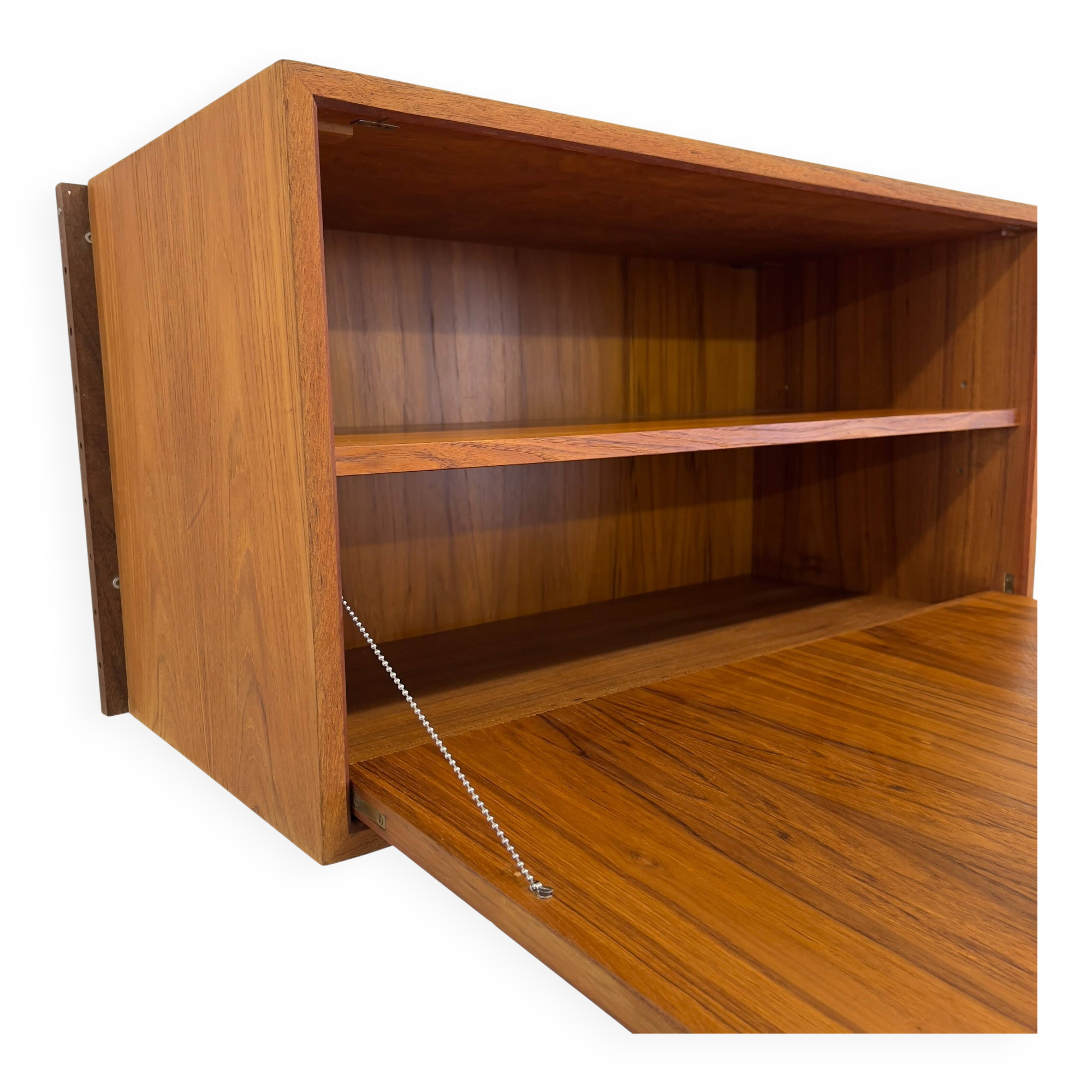 Teak Wall Cabinet By Poul Cadovius For CADO.