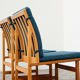 Set of 4 dining chairs model 3232 by Borge Mogensen for Fredericia Denmark 1958