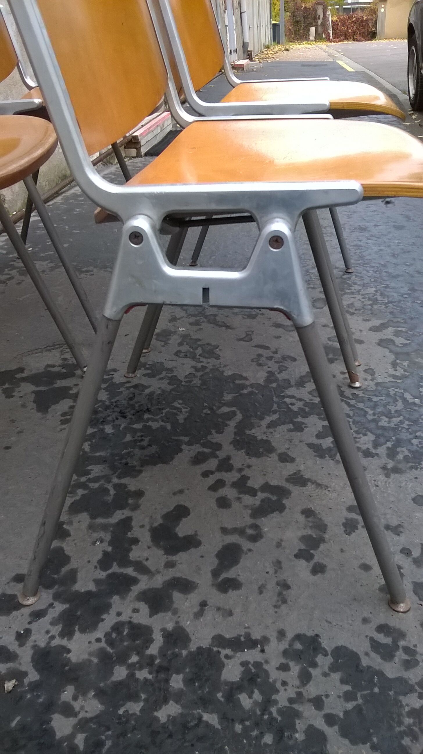 Giancarlo Piretti chairs 1970