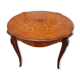Table basse style Louis XV en bois de rose