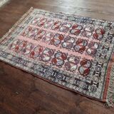 Handmade Turkmen silk carpet 163x117cm