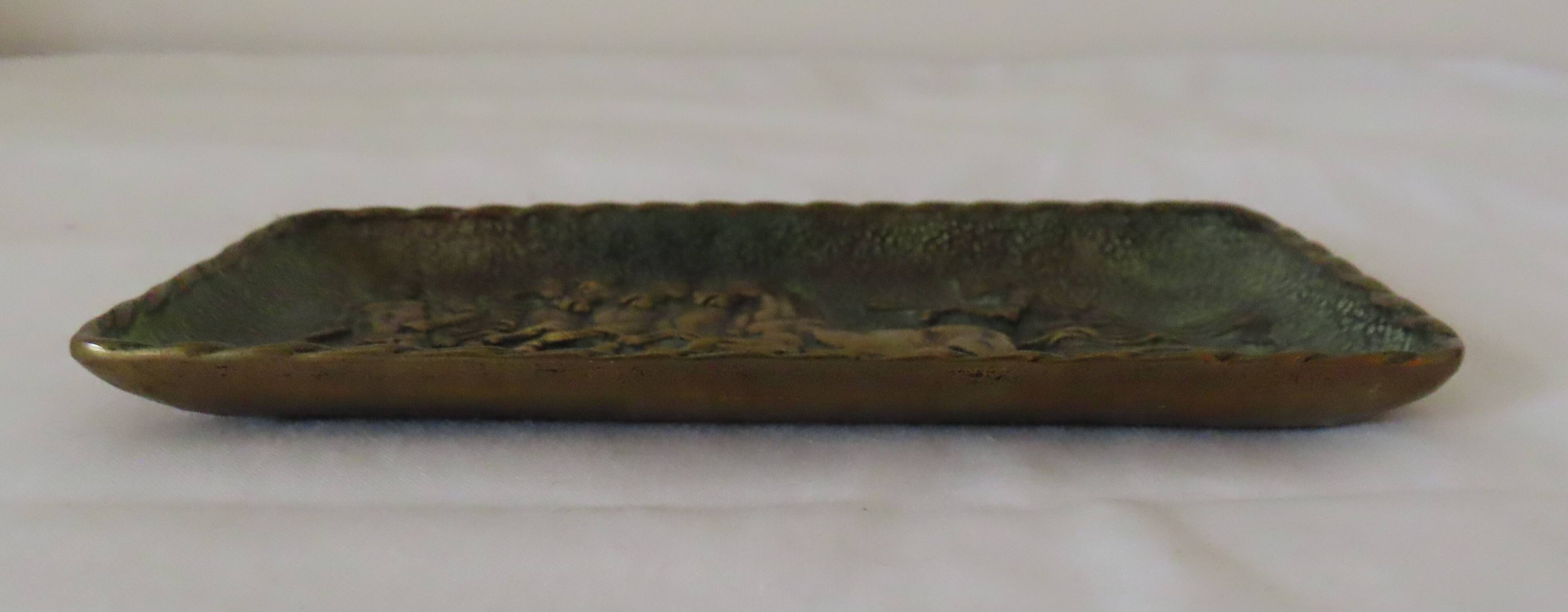 Vide-poche, bronze, Max Le Verrier