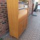 Old furniture secretary scandinavian showcase vintage wood