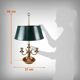 Bronze Bouillotte Lamp, Restoration Style – Early 20th Century