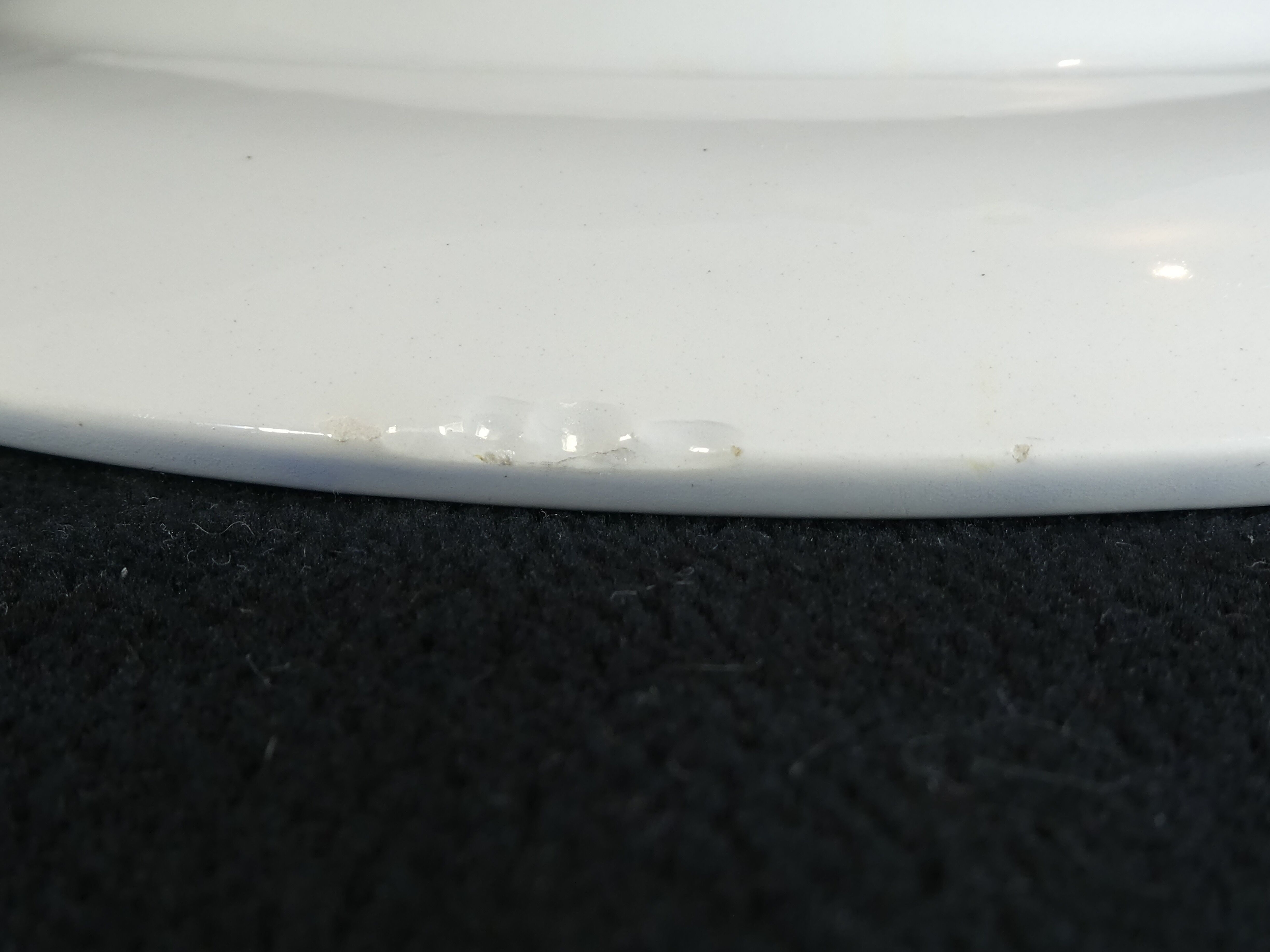 Former plat oavle in faïence of Digoin Sarreguemines model corsica