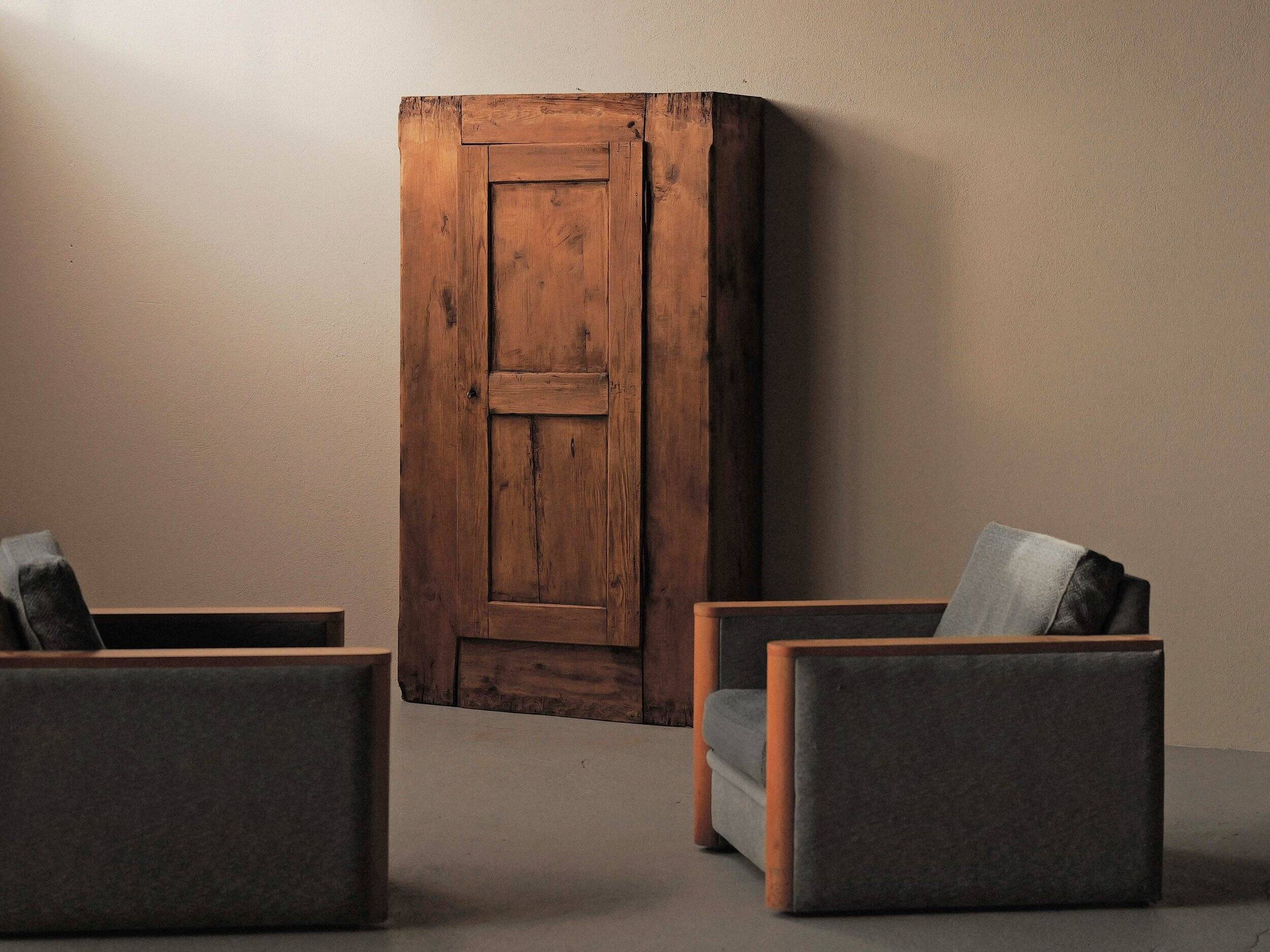 Mountain bonnetière in solid pine, Savoie, 19th century