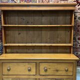 English buffet in early 20th century pine