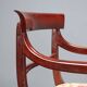 Antique Louis-Philippe armchairs in painted beech, 20th century