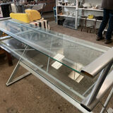 Glass desk