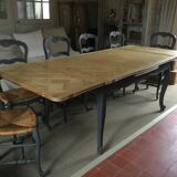 Old oak dining table