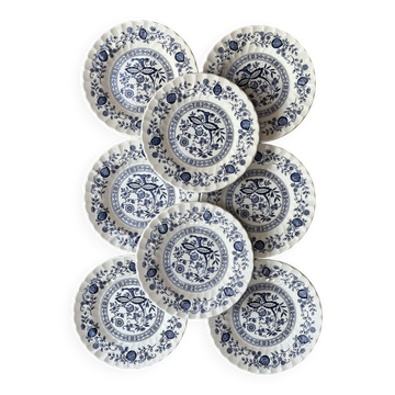 8 assiettes à dessert Myott