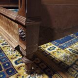 Louis XVI walnut bed