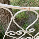 Wrought iron bench